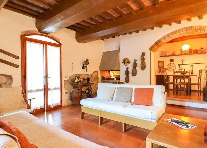 公寓 Tuscan Rustic House - With Garden, Wi-fi